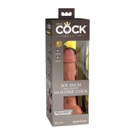 Pipedream King Cock Elite 6 in. Dildo - Realistic Silicone Pleasure