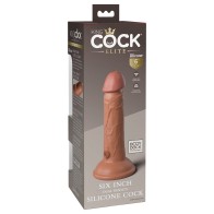 Pipedream King Cock Elite 6 in. Dildo - Realistic Silicone Pleasure