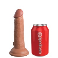 Pipedream King Cock Elite 6 in. Dildo - Realistic Silicone Pleasure