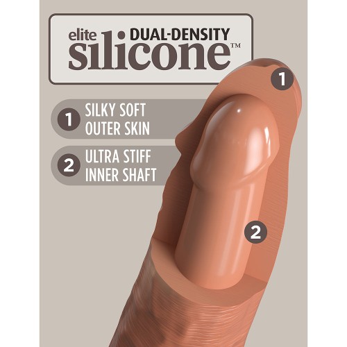 Pipedream King Cock Elite 6 in. Dildo - Realistic Silicone Pleasure