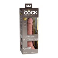 Pipedream King Cock Elite Dildo de Silicona Doble Densidad