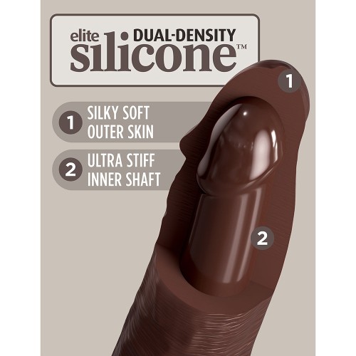 Dildo Pipedream King Cock Elite Doble Densidad 8 pulgadas