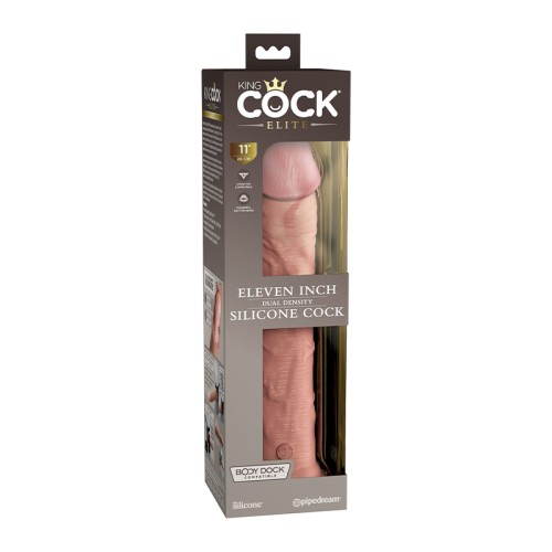 King Cock Elite 11 In Silicone Dildo