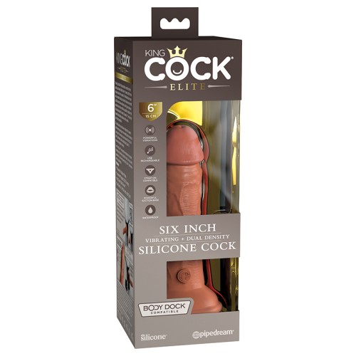 Pipedream King Cock Elite 6 inch Vibrating Dildo