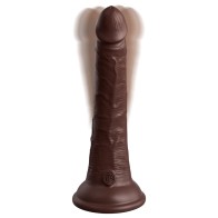 Dildo Vibrador Realista King Cock Elite de 7 Pulgadas