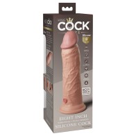 Dildo Realista Vibrador King Cock Elite 8 in.