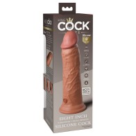 Pipedream King Cock Elite Vibrating Dildo with Suction Cup