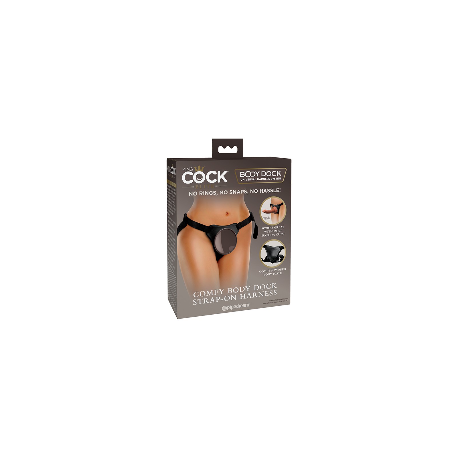 Arnés Strap-On Comfy Body Dock King Cock Elite