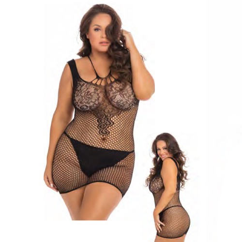 Rene Rofe Absolutist Lace and Net Dress