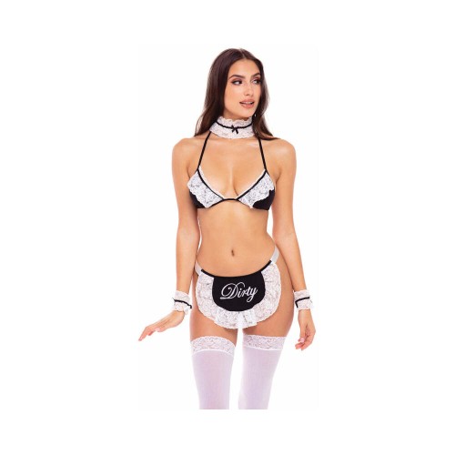 Rene Rofe At Your Service Maid Costume Set O/S