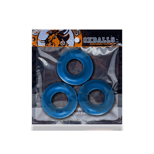 OxBalls Fat Willy 3-Pack Jumbo Cockrings for Enhanced Performance