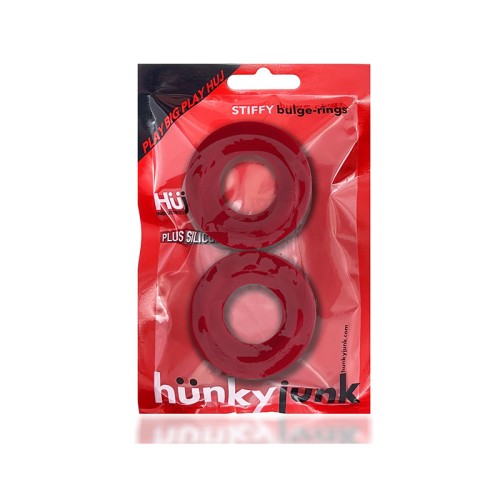 OxBalls Stiffy Silicone Cockrings 2-Pack