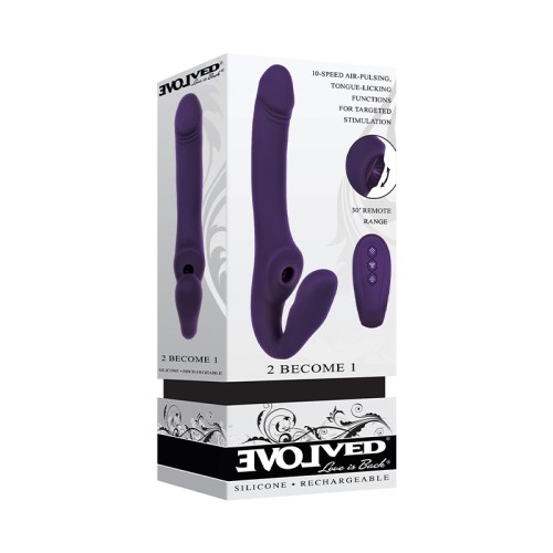 Evolved Strapless Remote-Control Vibrator