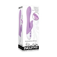 Evolved Pleasing Petal Rechargeable Dual Stimulator