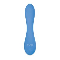 Evolved Blue Crush Rechargeable Silicone G-Spot Vibrator