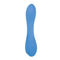 Evolved Blue Crush Rechargeable Silicone G-Spot Vibrator