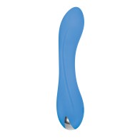 Evolved Blue Crush Rechargeable Silicone G-Spot Vibrator