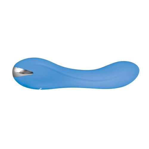 Evolved Blue Crush Rechargeable Silicone G-Spot Vibrator