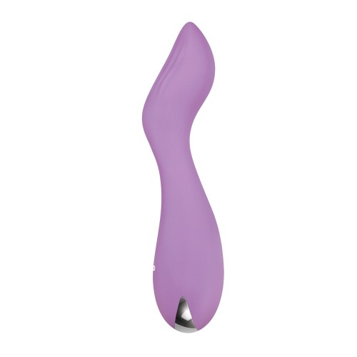 Vibrador de Silicona Lilac G Recargable para Punto G