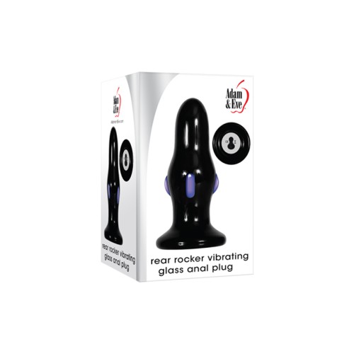 Plug Anal de Cristal Recargable Adam & Eve para el Placer Definitivo