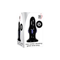 Adam & Eve Rechargeable Glass Anal Plug for Ultimate Pleasure