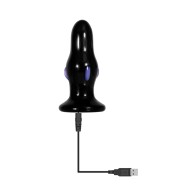 Plug Anal de Cristal Recargable Adam & Eve para el Placer Definitivo