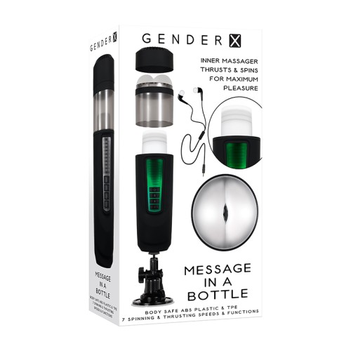 Gender X Thrusting Stroker with Audio - Rechargeable