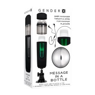 Stroker Giratorio Gender X con Audio - Recargable