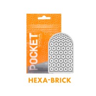 Tenga Sleeve Masturbador Pocket Hexa Brick