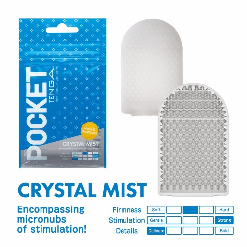 Tenga Pocket Masturbator Sleeve - Crystal Mist