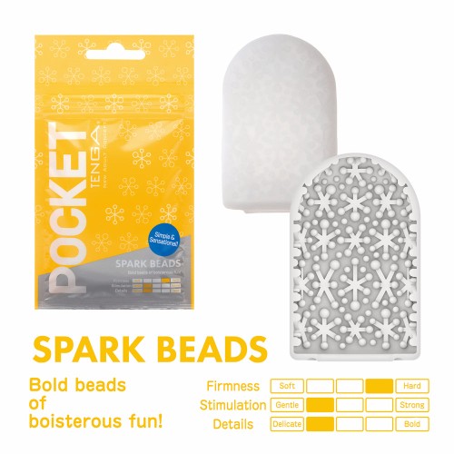 Masturbador Tenga Pocket Spark Beads