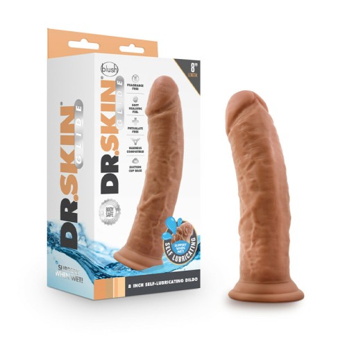 Dildo Realista Autolubricante Dr. Skin Glide Beige