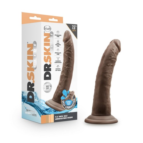 Dildo Realista Dr. Skin Glide 7.5 in. para Placer Realista