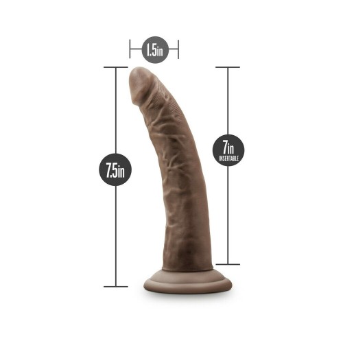 Dildo Realista Dr. Skin Glide 7.5 in. para Placer Realista