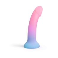 Dildo de Silicona Utopia 7 in. en Gradiente Pastel de Love to Love