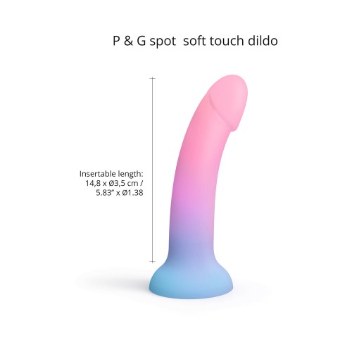 Love to Love Utopia 7 in Silicone Dildo Gradient Pastels