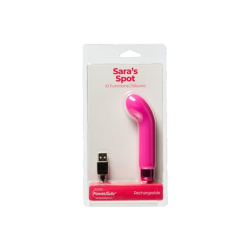 Sara's Spot Bullet Recargable - Placer G-Spot Definitivo