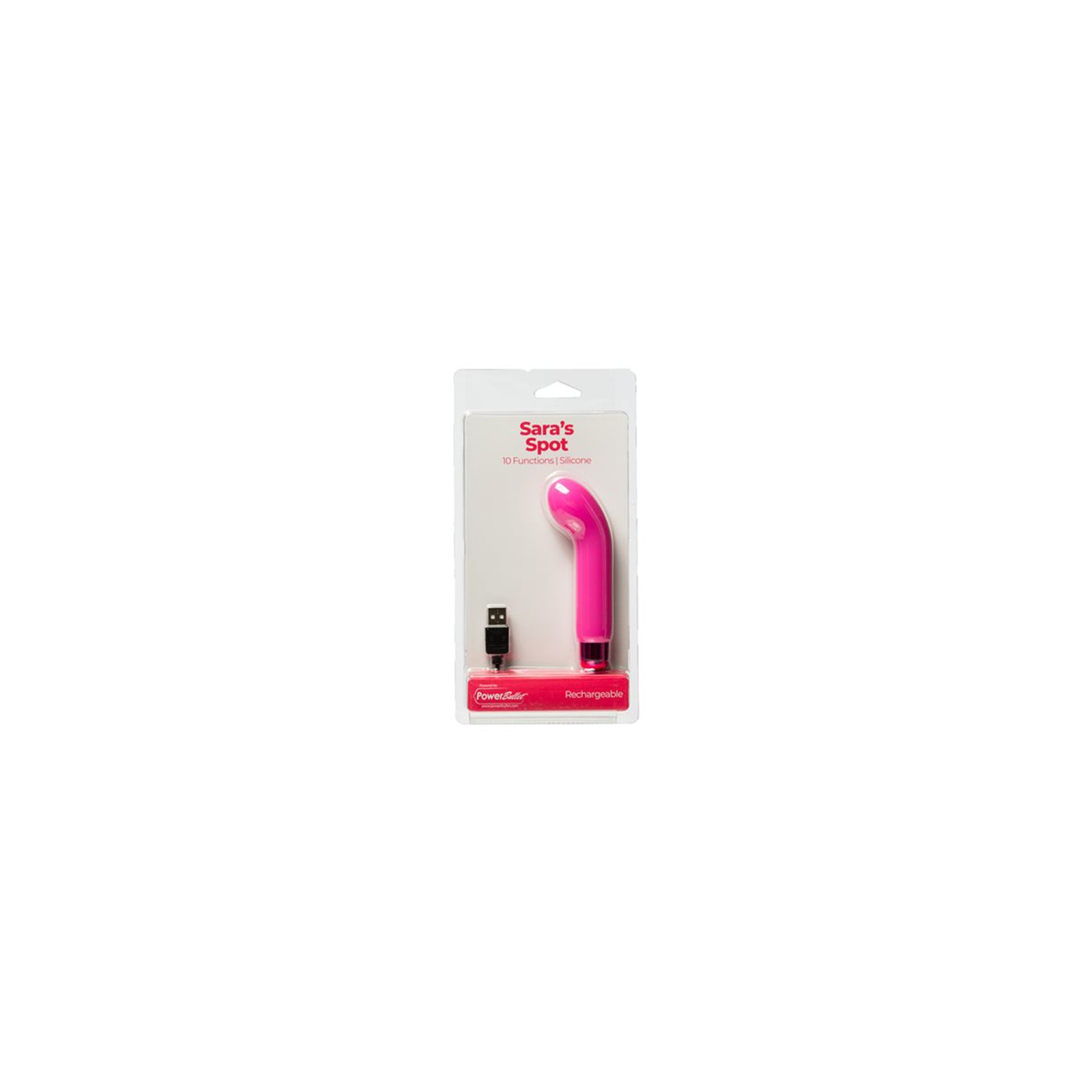 Sara's Spot Bullet Recargable - Placer G-Spot Definitivo