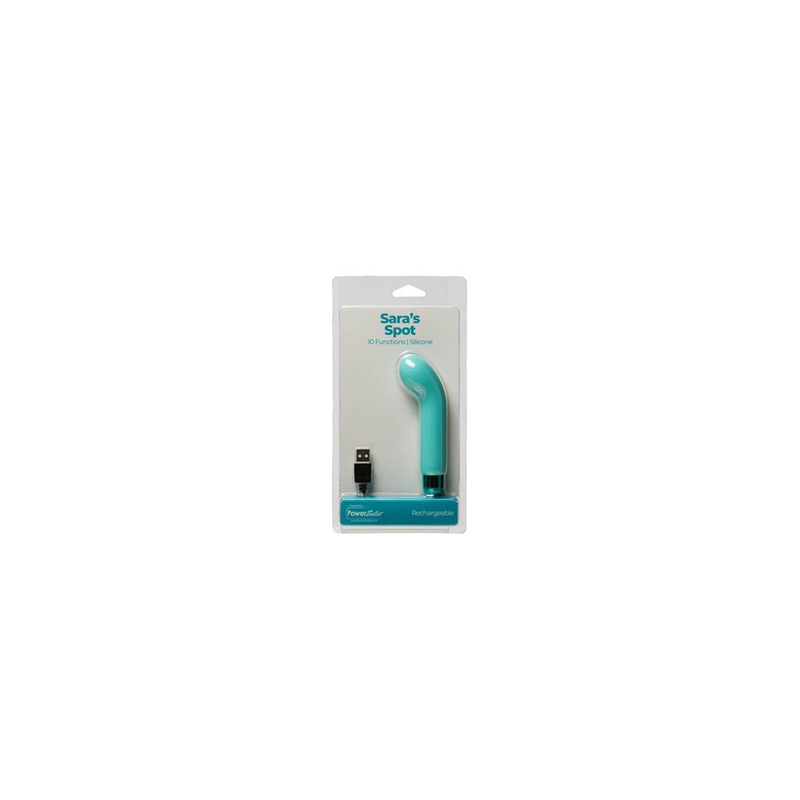 Bullet Rechargeable Sara's Spot para Estimulación G-Spot