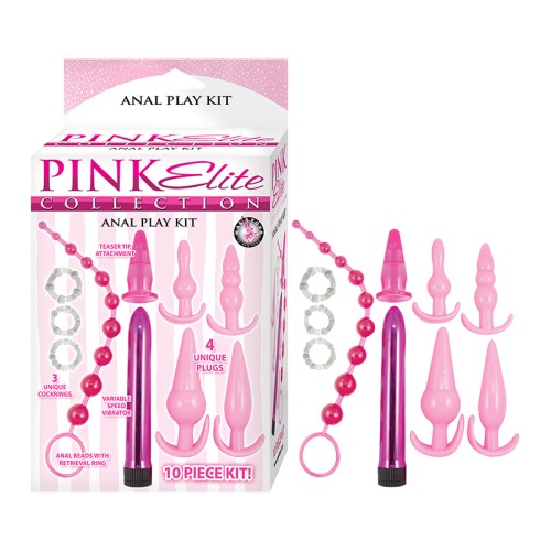 Pink Elite Anal Play Kit