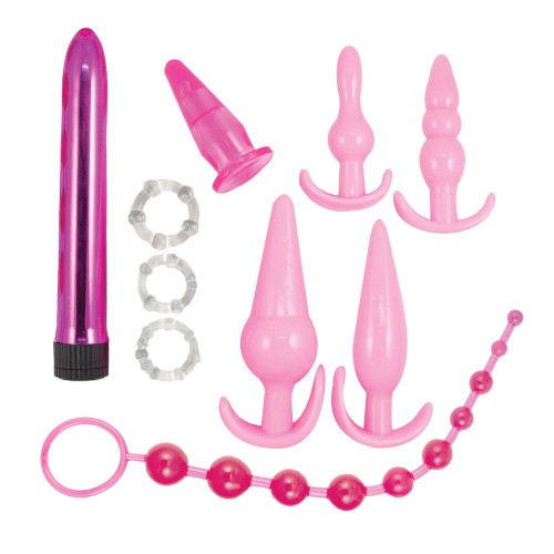 Pink Elite Anal Play Kit