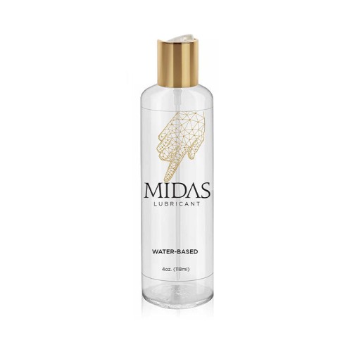 Lubricante Personal a Base de Agua Midas 4 oz. - Comodidad Sensacional