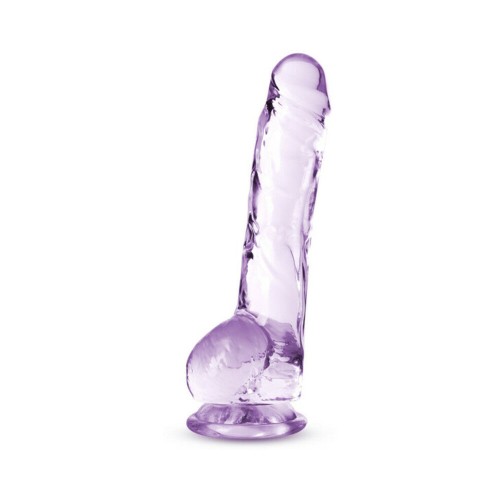 Naturally Yours Crystalline 8 in. Dildo Amethyst