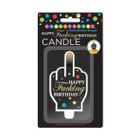 Happy Fucking Birthday Candle