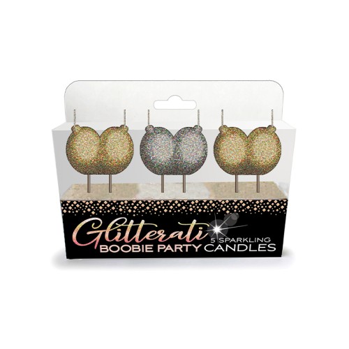 Glitterati Boobie Candle Set 3-Pack