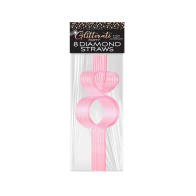 Glitterati Diamond Straw Set for Stylish Celebrations