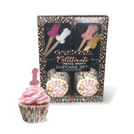 Glitterati Penis Party Cupcake Set