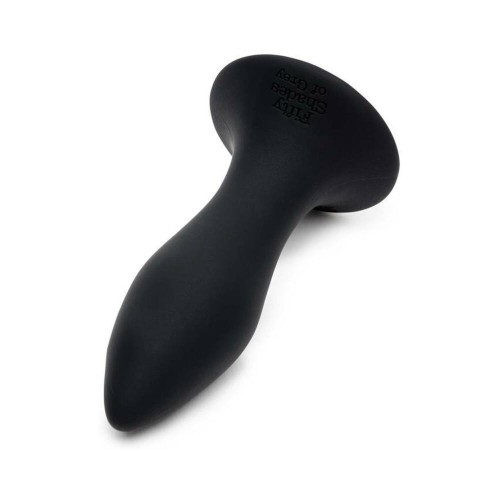 Fifty Shades of Grey Vibrating Rechargeable Butt Plug Black