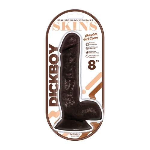 Dildo Dickboy Skins 8 en. Amantes del Chocolate