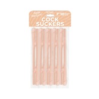 Popotes de Pene Skins Vanilla Lovers (10-Pack)